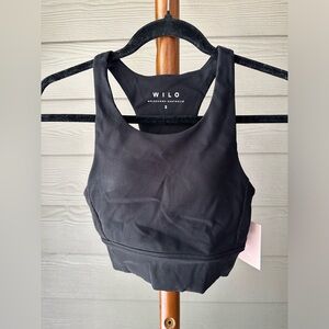 NWT Wilo Ribbed Sports Bra